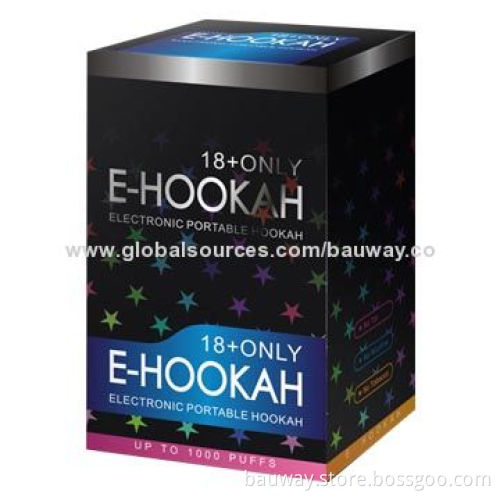 F02 Disposable E-hookah Vaporizer Pen with 1,000 Puffs, OEM and ODM Orders Available